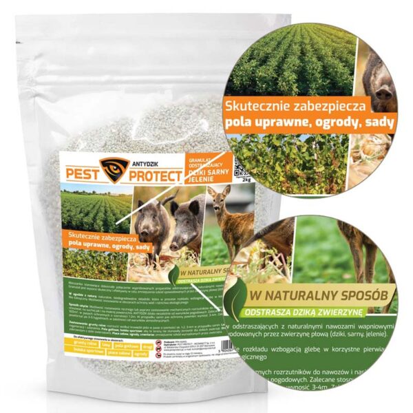Odstraszacz środek na dziki sarny PEST PROTECT 2kg