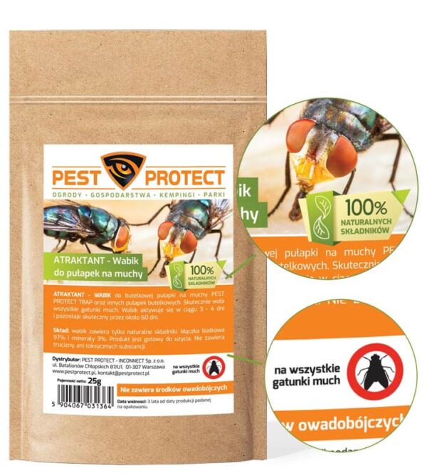 Atraktant, wabik do pułapki na muchy PEST PROTECT