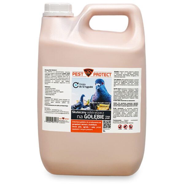 Odstraszacz Środek Preparat na Ptaki: Gołębie Pest Protect 5L